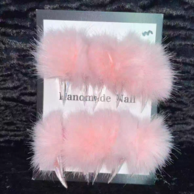 Popular white furry dragon claws, white cat claws, extra-long handmade armor, beast armor, dragon armor, wolf claws, autumn and winter style