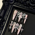 Spice Girl Bud Girl Nail Art Handmade Wear Nail Removable Patch