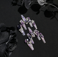 Hand-worn armor heavy industry luxury purple carving smudge long butterfly chain