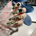 Original wearable heavy-duty gold foil paper base new lucky butterfly ins high-end nail art